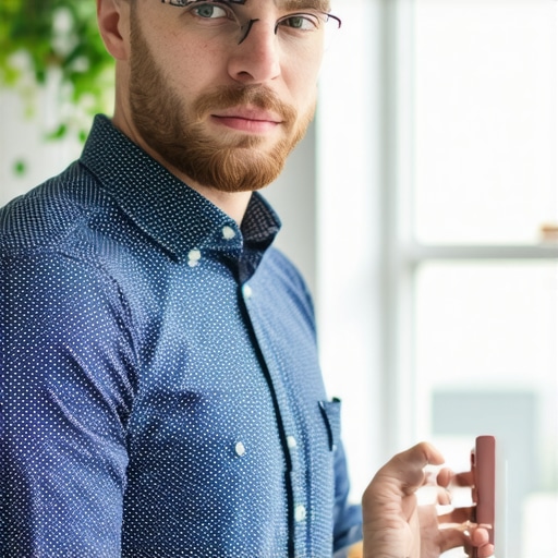 Business professional analyzing GMB insights for personalized SEO tactics