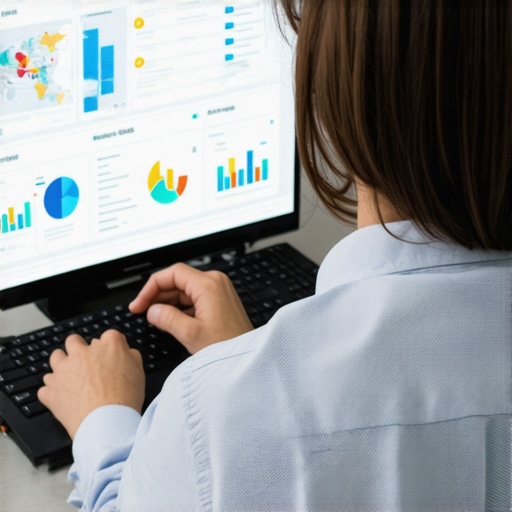 Marketing professional reviewing local SEO analytics and maps optimization strategies.