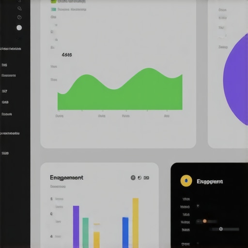 Google My Business dashboard displaying performance metrics and engagement statistics