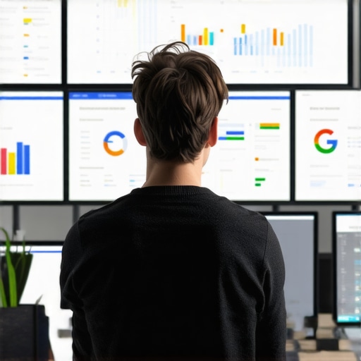 Effective Local SEO Monitoring Tools Person analyzing local SEO dashboards on computer screens