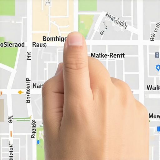 Optimizing User Perception in GMB Listings A person analyzing Google Maps listing metrics to improve CTR