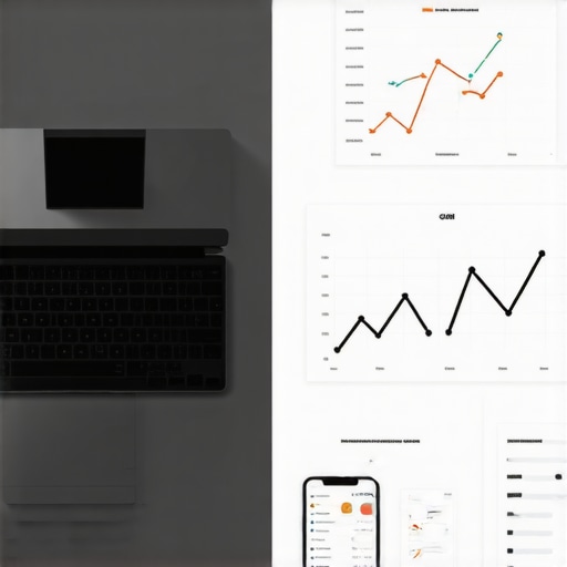 Tools for Maintaining Maps SEO and GMB Engagement Desk setup with SEO analytics tools and devices demonstrating ongoing GMB management