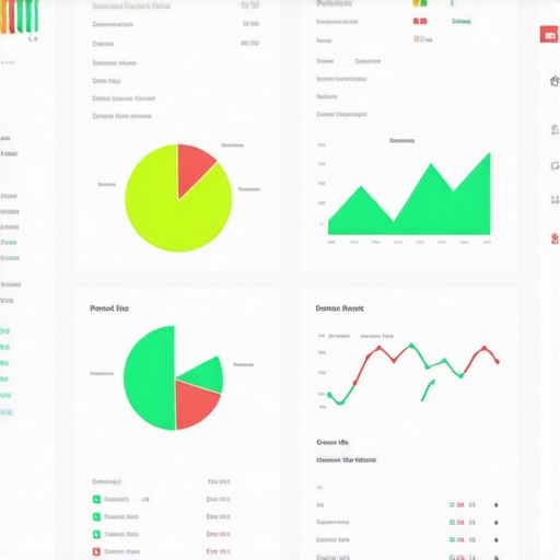 A detailed digital dashboard showing metrics such as click-through rate, reviews, and engagement signals for local SEO optimization.