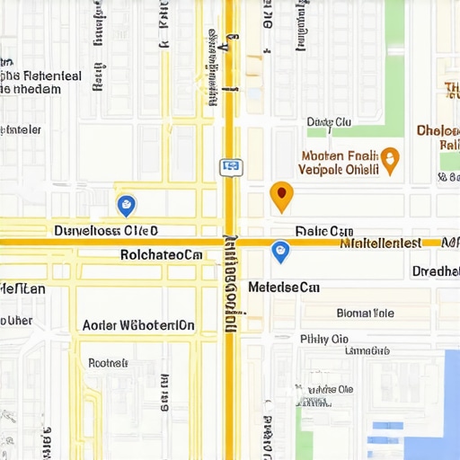 A dashboard showing local business analytics and maps metrics.
